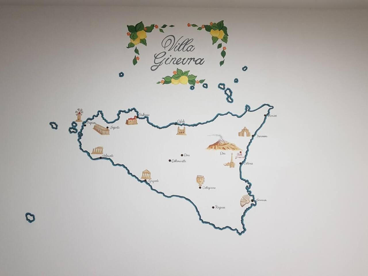 Villa Ginevra Santa Venerina Εξωτερικό φωτογραφία