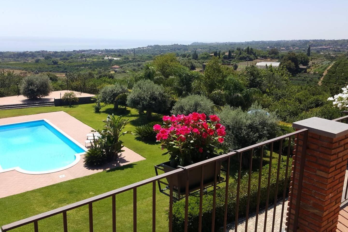 Villa Ginevra Santa Venerina Εξωτερικό φωτογραφία