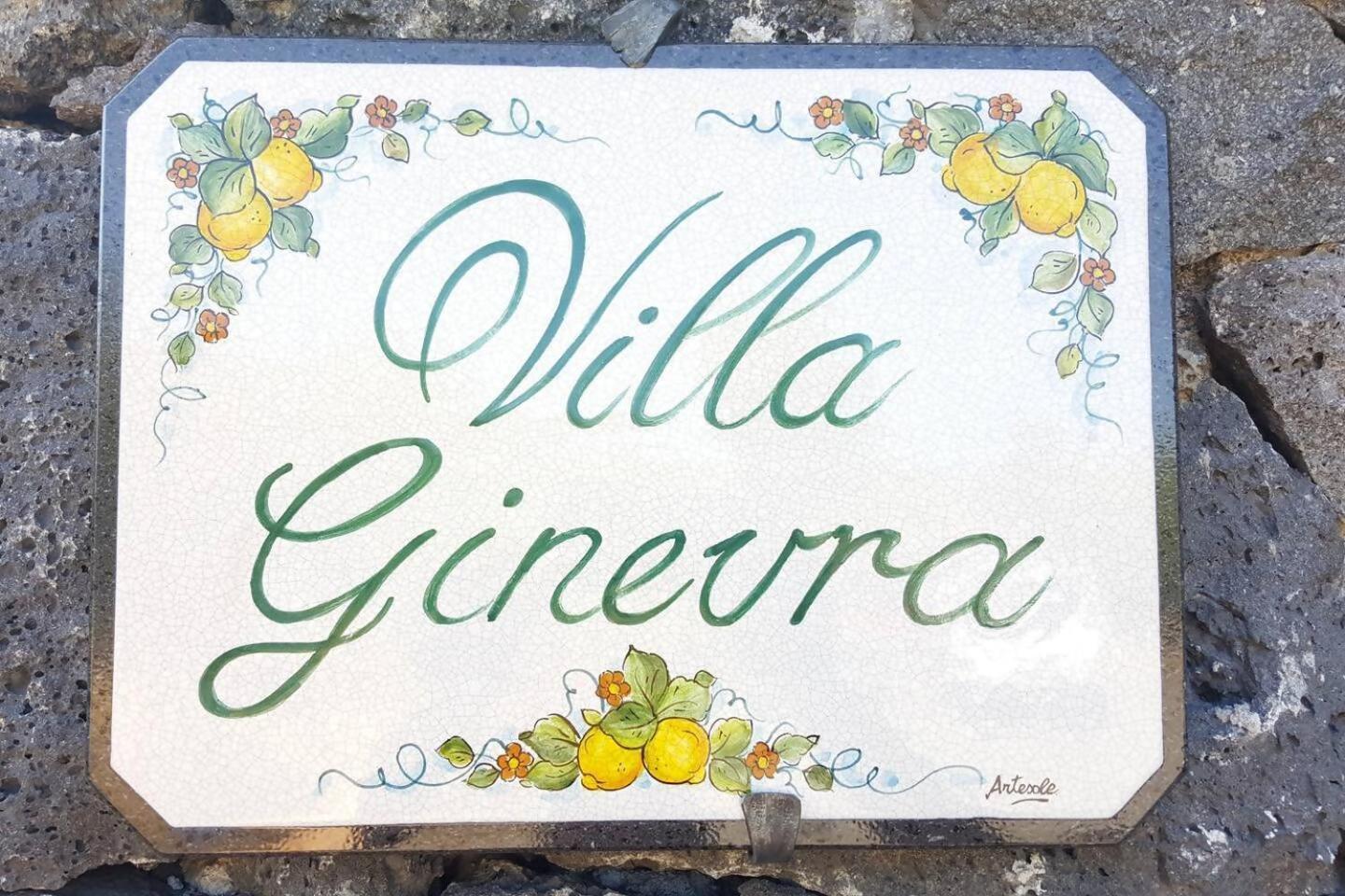 Villa Ginevra Santa Venerina Εξωτερικό φωτογραφία